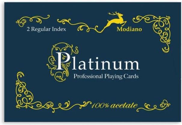 MODIANO ΤΡΑΠΟΥΛΑ MODIANO PLATINUM ACETATE ΣΕ ΔΙΠΛΗ ΘΗΚΗ SMALL INDEX