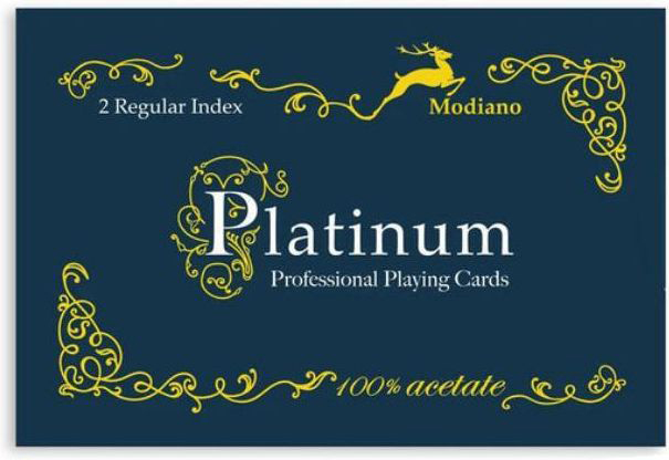 MODIANO ΤΡΑΠΟΥΛΑ MODIANO PLATINUM ACETATE ΣΕ ΔΙΠΛΗ ΘΗΚΗ BIG INDEX