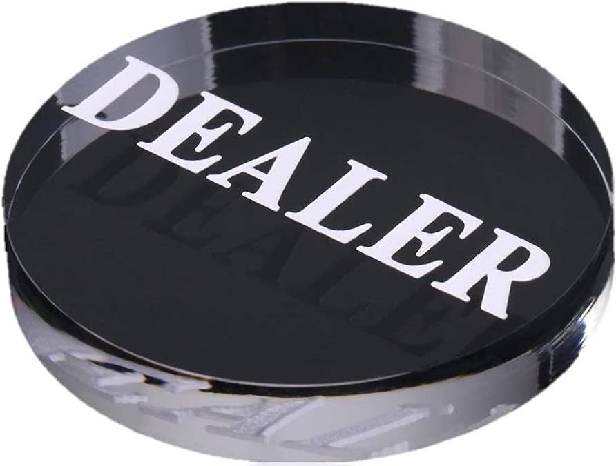 DEALER BUTTON MODIANO ΔΙΑΦΑΝΕΣ 6 CM
