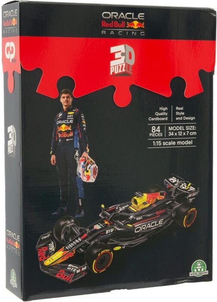 GIOCHI PREZIOSI GP SPORT RED BULL F1 ΑΥΤΟΚΙΝΗΤΟ 3D PUZZLE