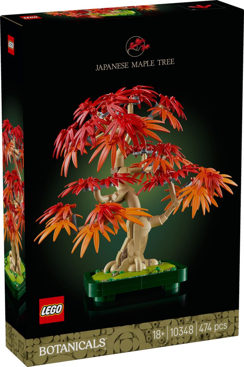 LEGO BOTANICAL JAPANESE RED MAPLE BONSAI TREE (10348) LEGO