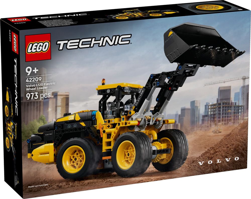 LEGO TECHNIC VOLVO L120 ELECTRIC WHEEL LOADER (42209)