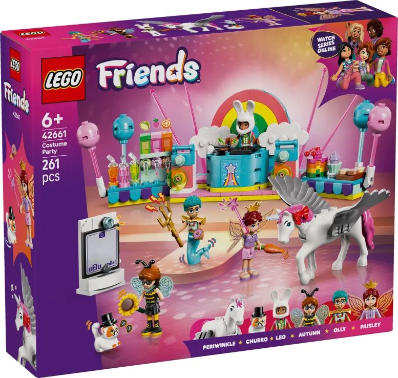LEGO FRIENDS COSTUME PARTY WITH UNICORN - FAIRY (42661) LEGO