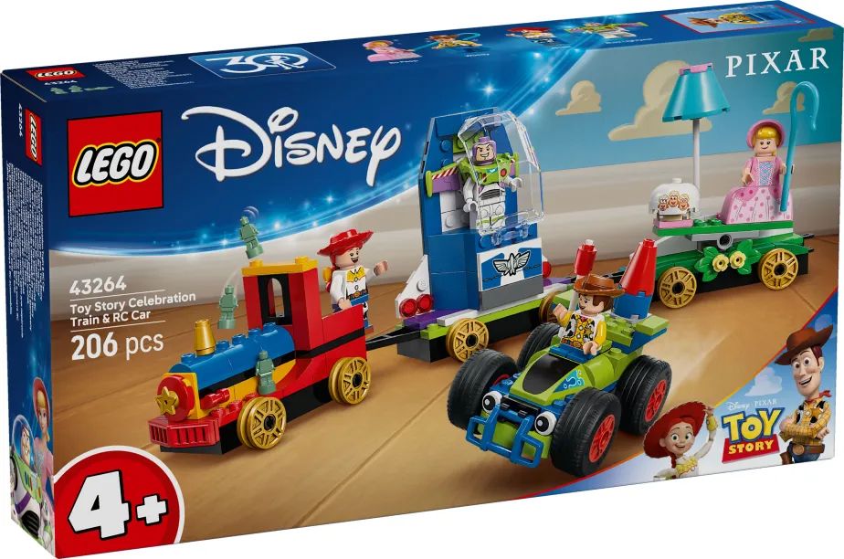LEGO LEGO DISNEY TOY STORY CELEBRATION TRAIN - RC CAR (43264)