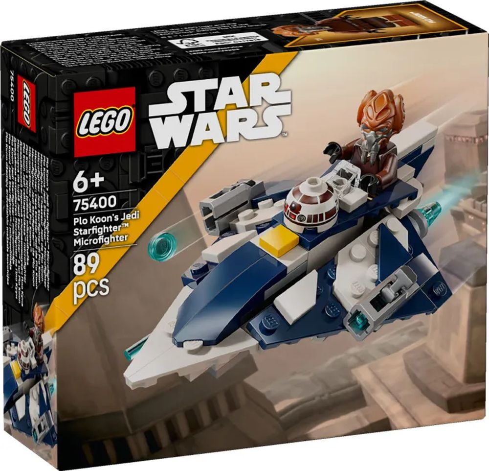 LEGO STAR WARS PLO KOON'S JEDI STARFIGHTER MICROFIGHTER (75400) LEGO