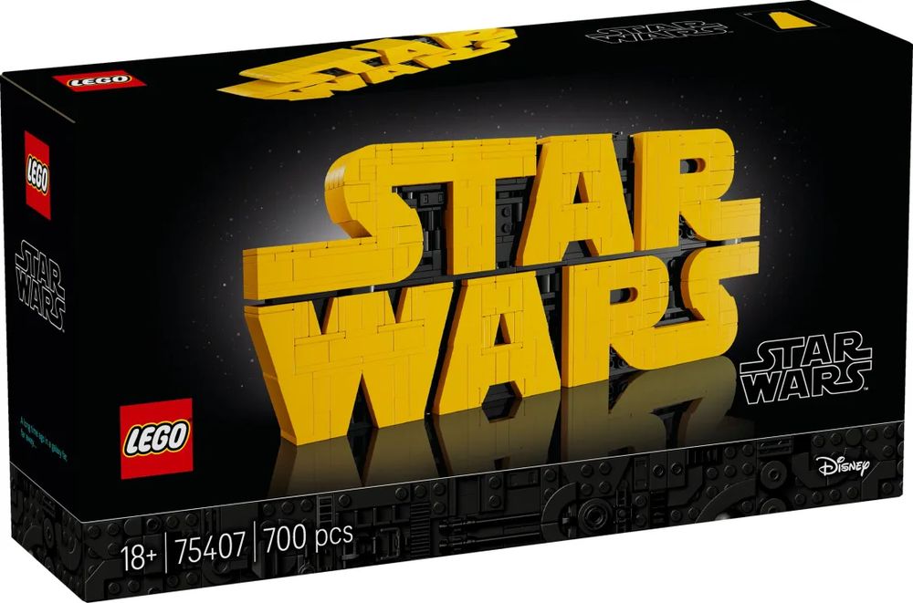 LEGO STAR WARS BRICK-BUILT STAR WARS LOGO (75407)