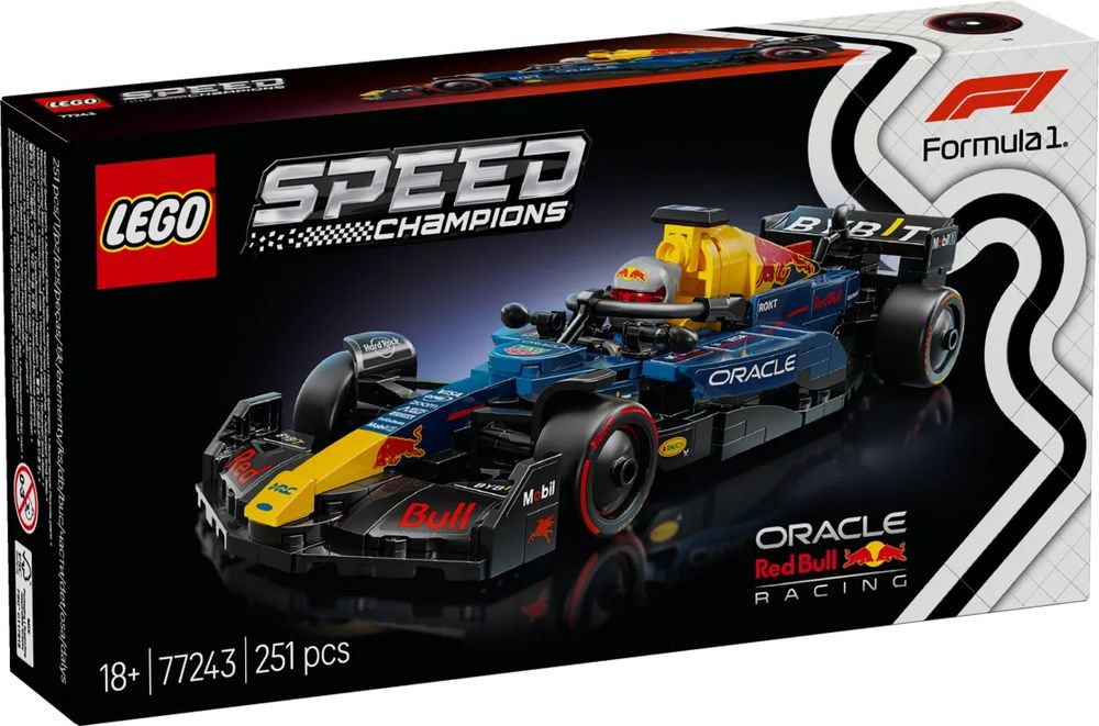LEGO SPEED CHAMPIONS ORACLE RED BULL RACING RB20 F1 RACE CAR (77243)