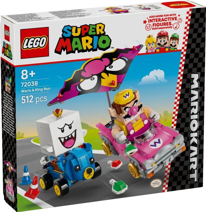 LEGO SUPER MARIO KART-WARIO - KING BOO (72038)