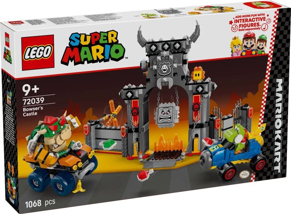 LEGO LEGO SUPER MARIO KART-BOWSER'S CASTLE (72039)