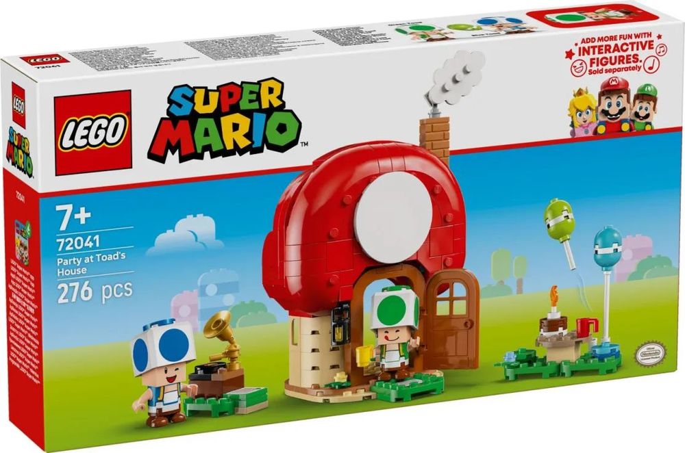 LEGO LEGO SUPER MARIO PARTY AT TOAD'S HOUSE (72041)