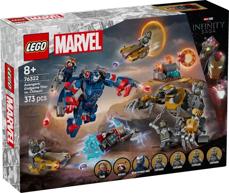 LEGO SUPER HEROES AVENGERS: ENDGAME THOR VS. CHITAURI (76322) LEGO