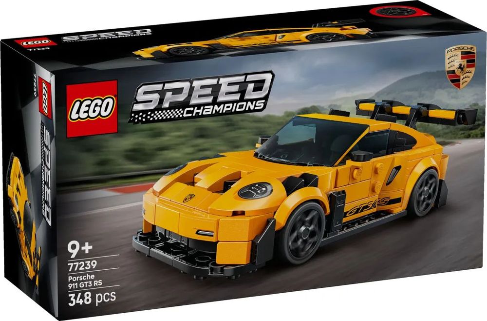 LEGO SPEED CHAMPIONS PORSCHE 911 GT3 RS SUPER CAR (77239)