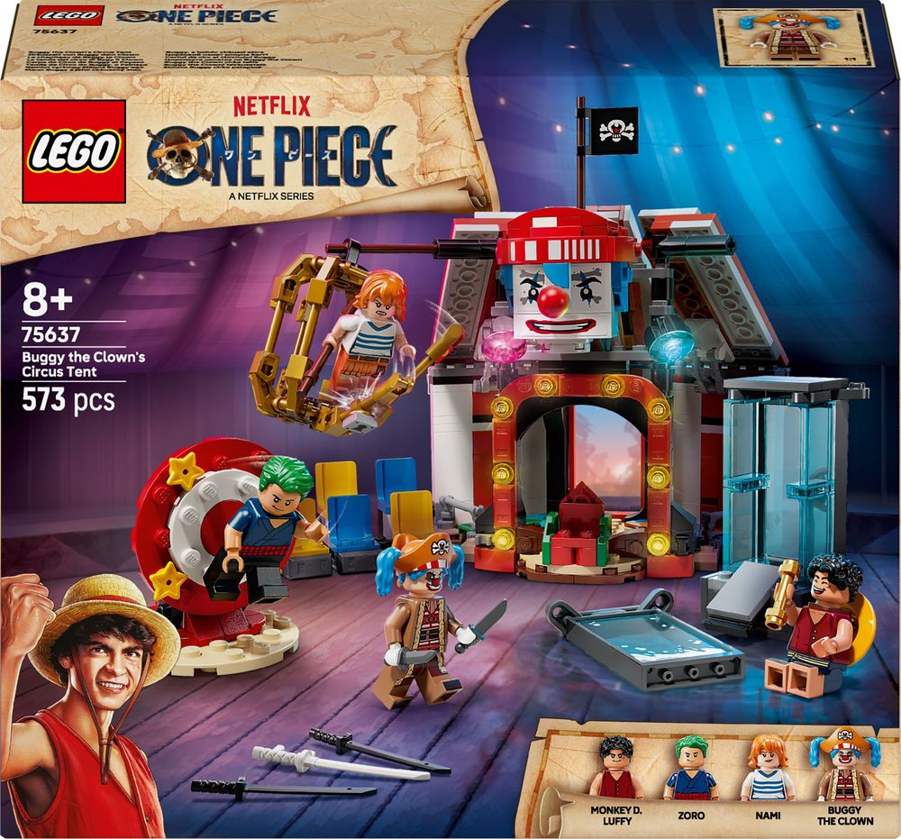 LEGO ONE PIECE BUGGY THE CLOWN'S CIRCUS TENT (75637)