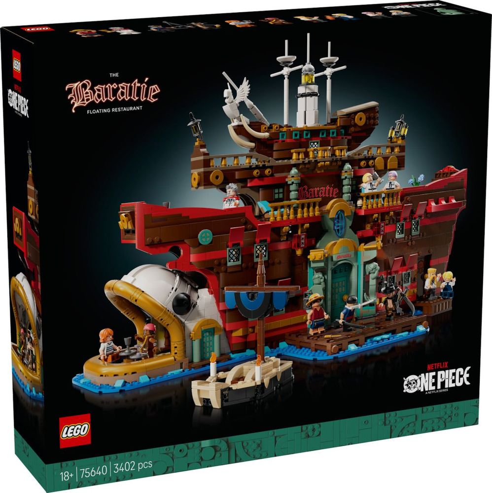 LEGO ONE PIECE THE BARATIE FLOATING RESTAURANT (75640)