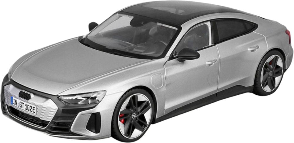 BBURAGO AUDI RS E-TRON GT BBURAGO ΜΕΤΑΛΛΙΚΟ ΑΝΤΙΓΡΑΦΟ 1:18 SILVER (18/11050)