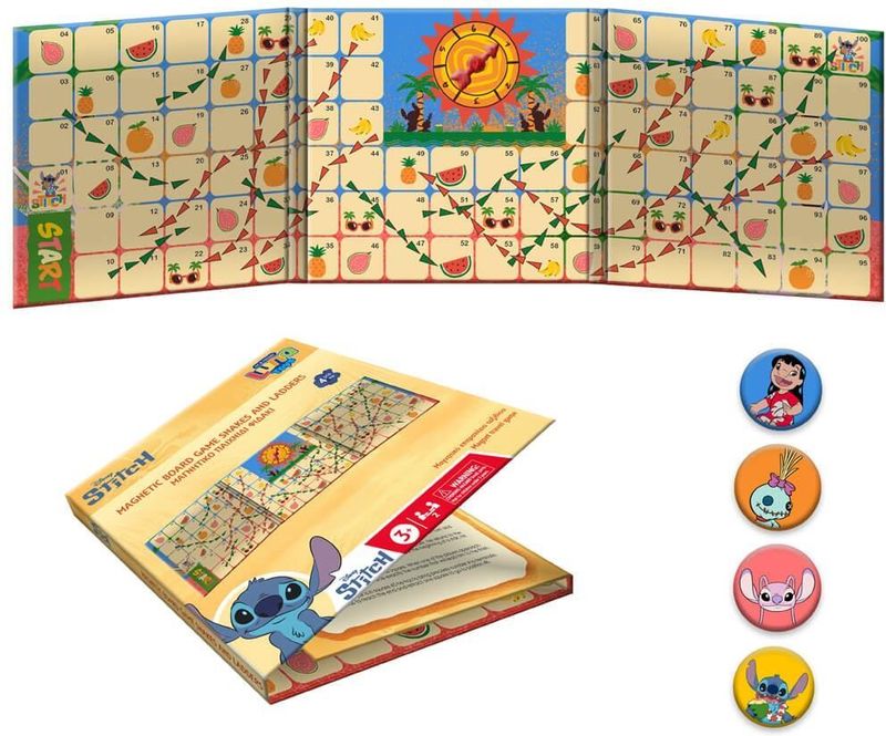 ΕΠΙΤΡΑΠΕΖΙΟ ΜΑΓΝΗΤΙΚΟ ΠΑΙΧΝΙΔΙ ΦΙΔΑΚΙ DISNEY STITCH LUNA