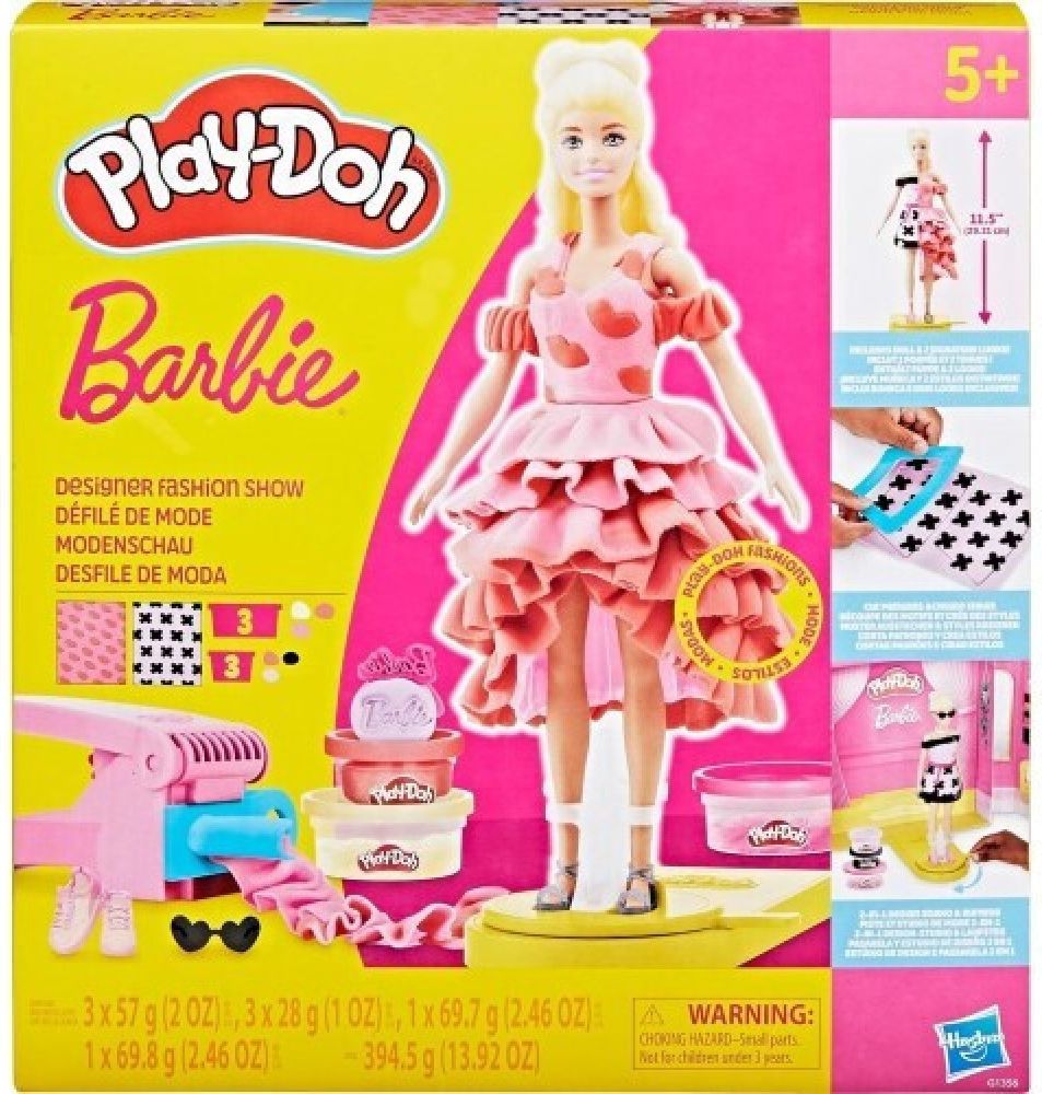 BARBIE DESIGNER FASHION SHOW HASBRO PLAY-DOH HASBRO