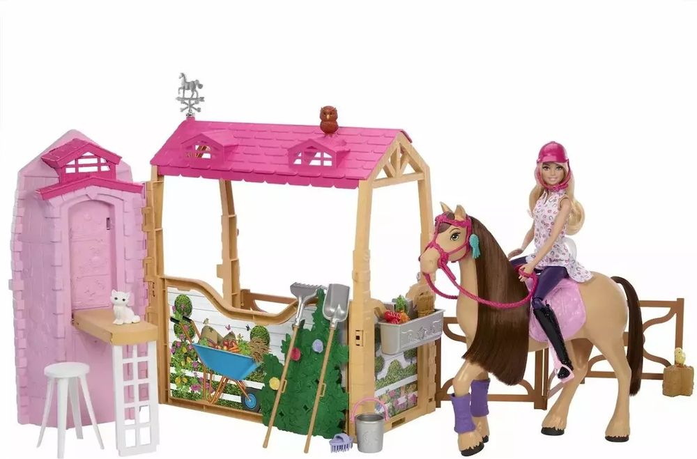 BARBIE MYSTERIES:THE GREAT HORSE CHASE-ULTIMATE STABLE MATTEL