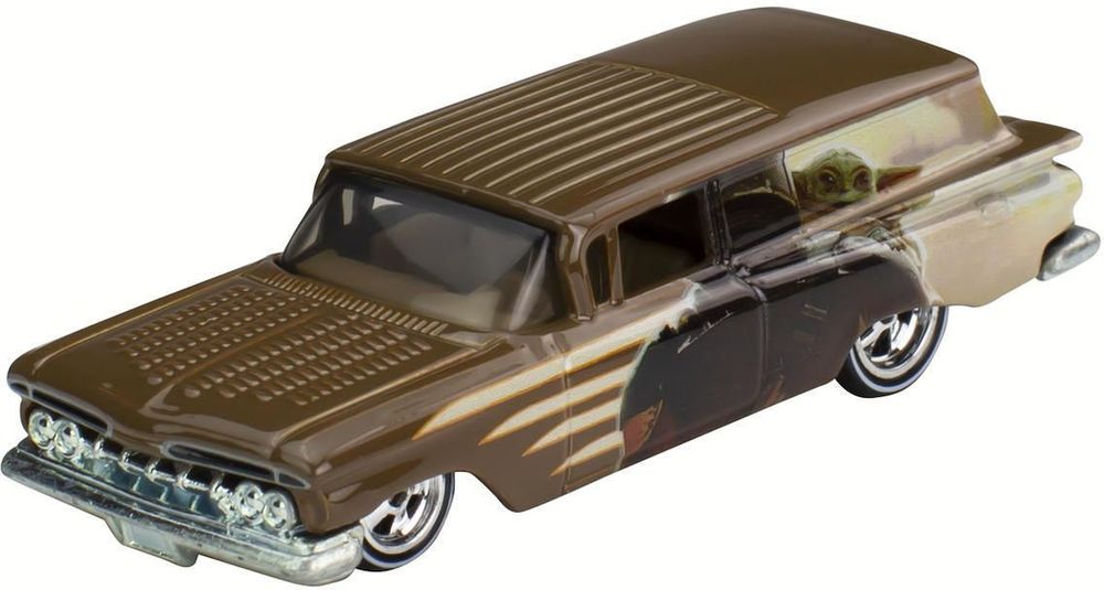 HOT WHEELS PREMIUM DISNEY: STAR WARS THE MANDALORIAN - '59 CHEVY DELIVERY (HKC96) MATTEL