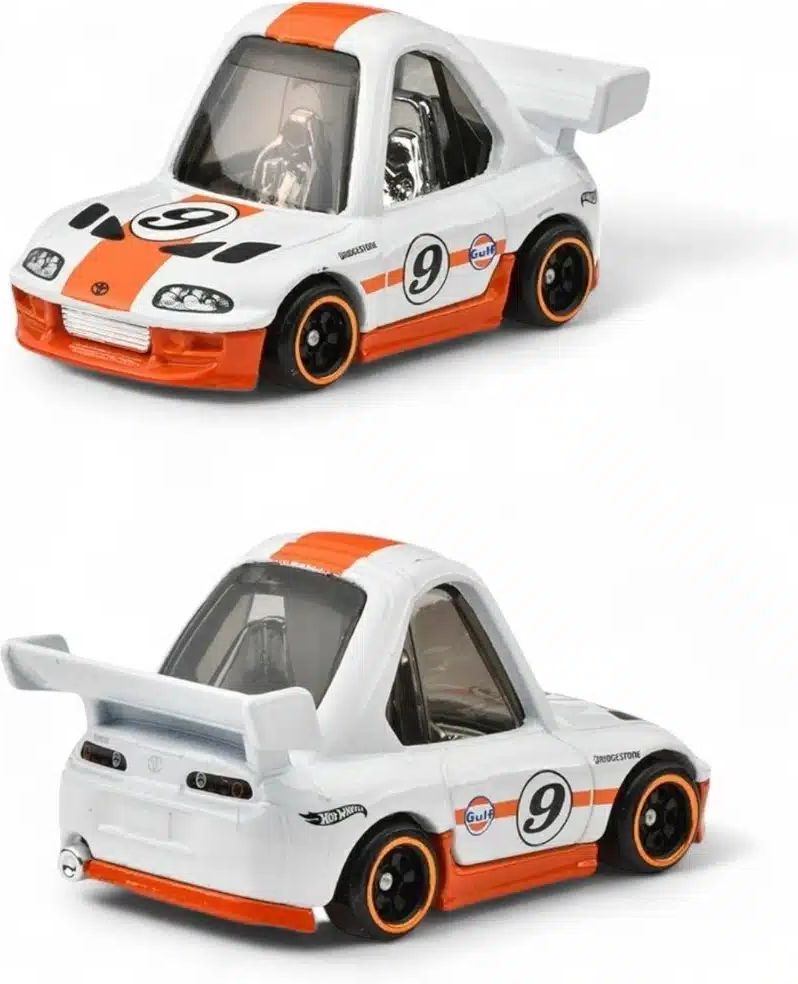 HOT WHEELS: SILVER SERIES TOONED GULF RACING - '94 TOYOTA SUPRA (JCB65) MATTEL