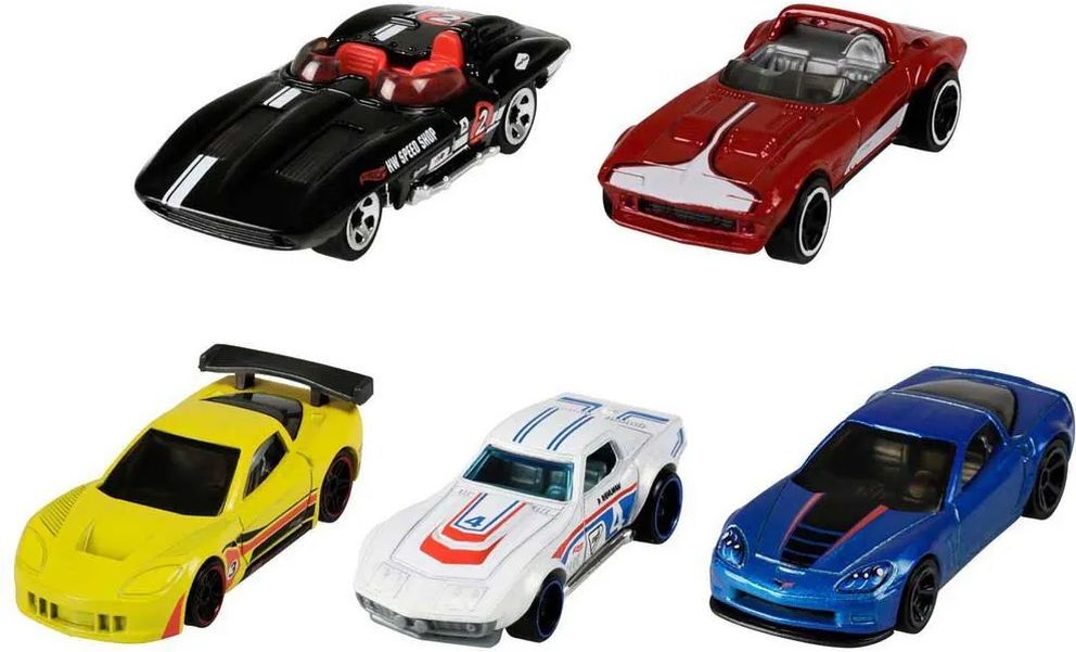 HOT WHEELS ΑΥΤΟΚΙΝΗΤΑΚΙΑ ΣΕΤ ΤΩΝ 5 RANDOM (1806) MATTEL
