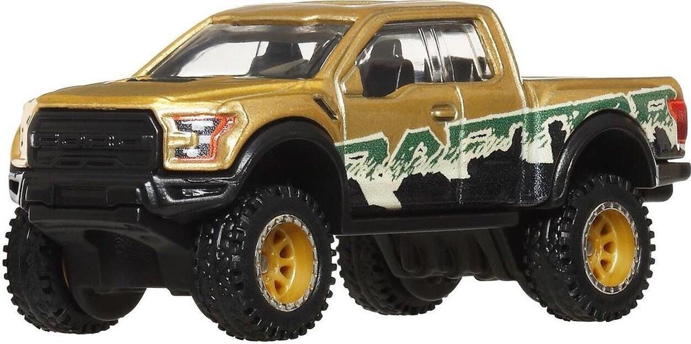 HOT WHEELS PREMIUM: CAR CULTURE - 2017 FORD F-150 RAPTOR (JBK70) MATTEL
