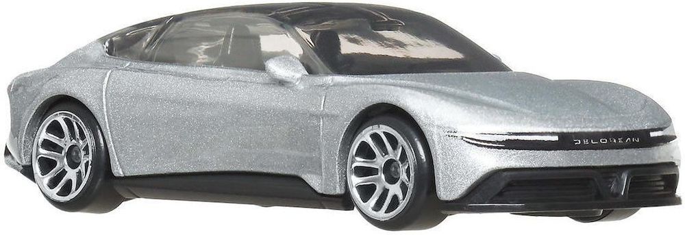 HOT WHEELS SILVER SERIES: FAST - FURIOUS VILLAINS - 2022 DELOREAN ALPHA5 (JBY38) MATTEL