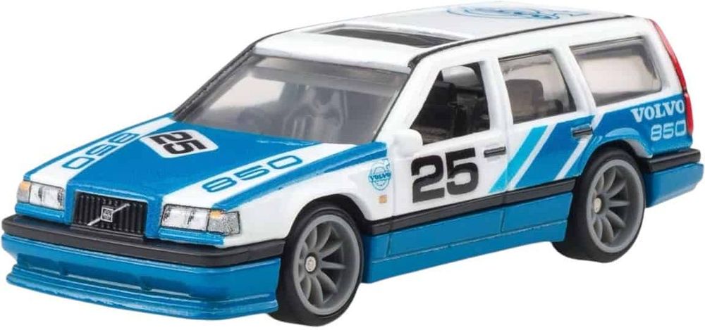 HOT WHEELS PREMIUM CAR CULTURE: FAST WAGONS - VOLVO 850 ESTATE (JBK68) MATTEL