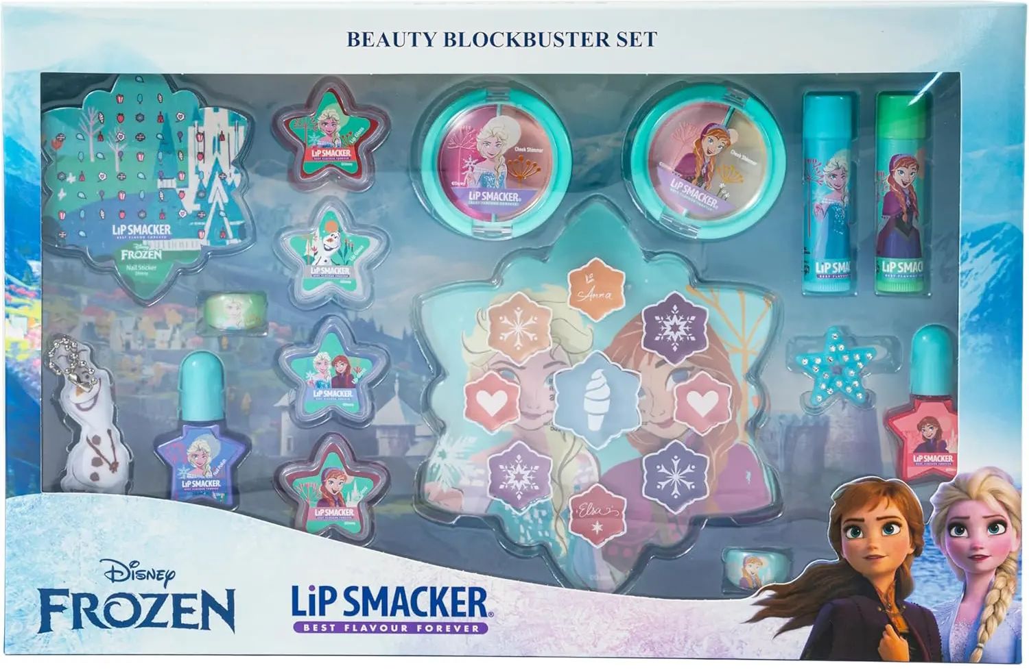 DISNEY FROZEN LIP SMACKER BEAUTY BLOCKBUSTER LIP SMACKER