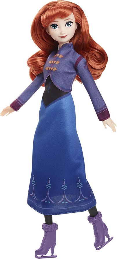 FROZEN ICE SKATE ANNA DOLL MATTEL DISNEY
