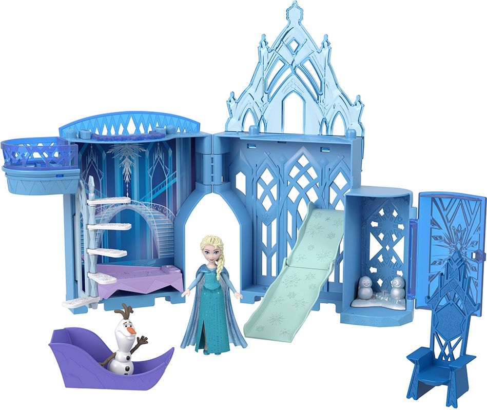 FROZEN STORYTIME STACKERS ELSA'S ICE PALACE MATTEL DISNEY