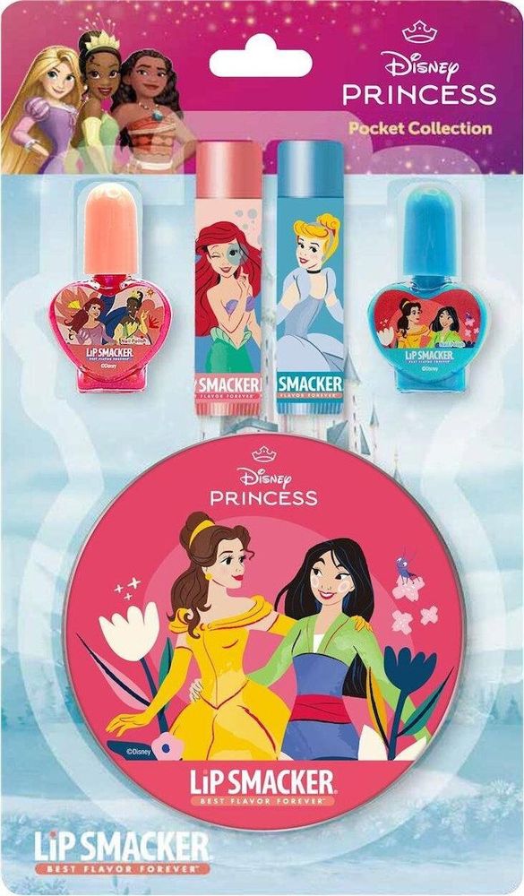DISNEY PRINCESS LIP SMACKER BEAUTY POCKET COLLECTION LIP SMACKER