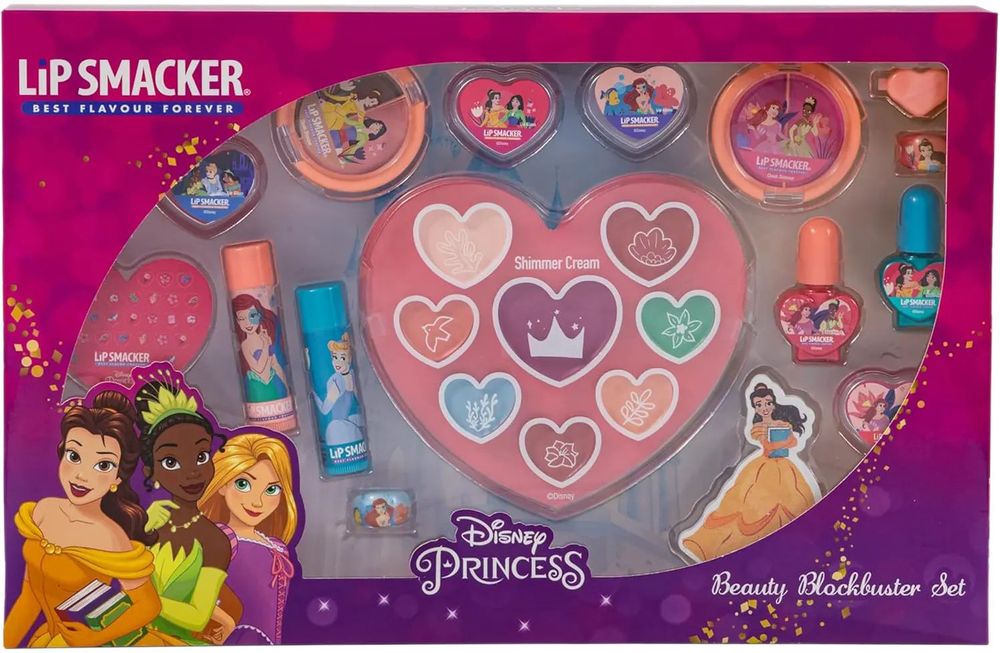 DISNEY PRINCESS LIP SMACKER BLOCKBUSTER SET LIP SMACKER