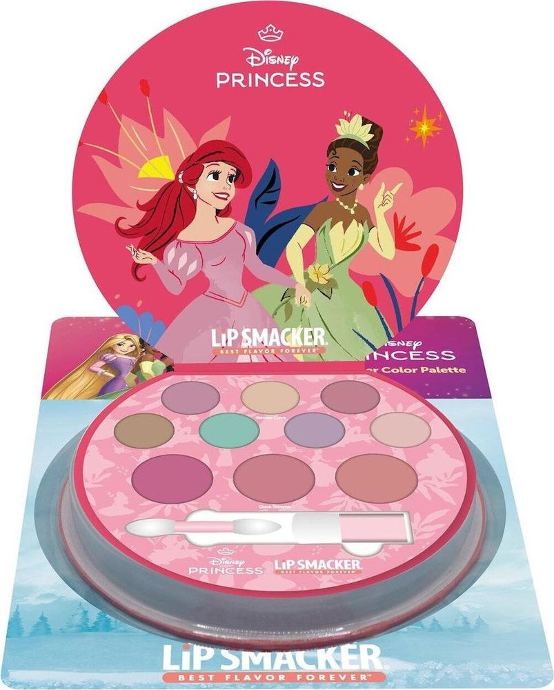 DISNEY PRINCESS LIP SMACKER SHIMMER COLOR PALETTE