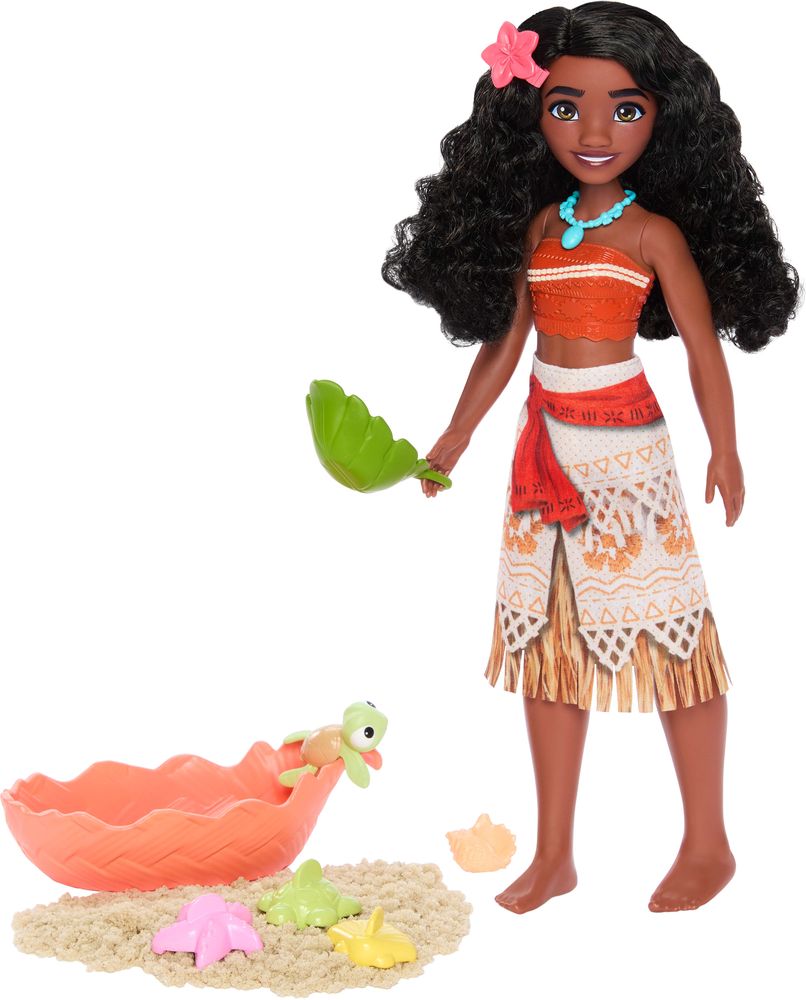 DISNEY PRINCESS OCEAN FRIENDS VAIANA DOLL (JFT12) MATTEL