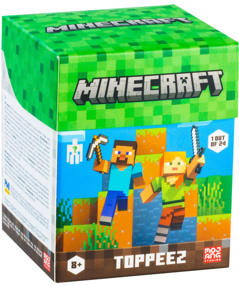 MINECRAFT 1 ΦΙΓΟΥΡΑ 3D TOPPEEZ ΕΚΠΛΗΞΗ 6 ΕΚ (MNC08000) GIOCHI PREZIOSI