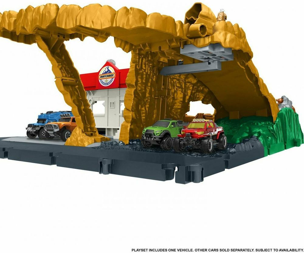 MATCHBOX ACTION DRIVERS CANYON ADVENTURE PLAYSET (HHH32) MATTEL