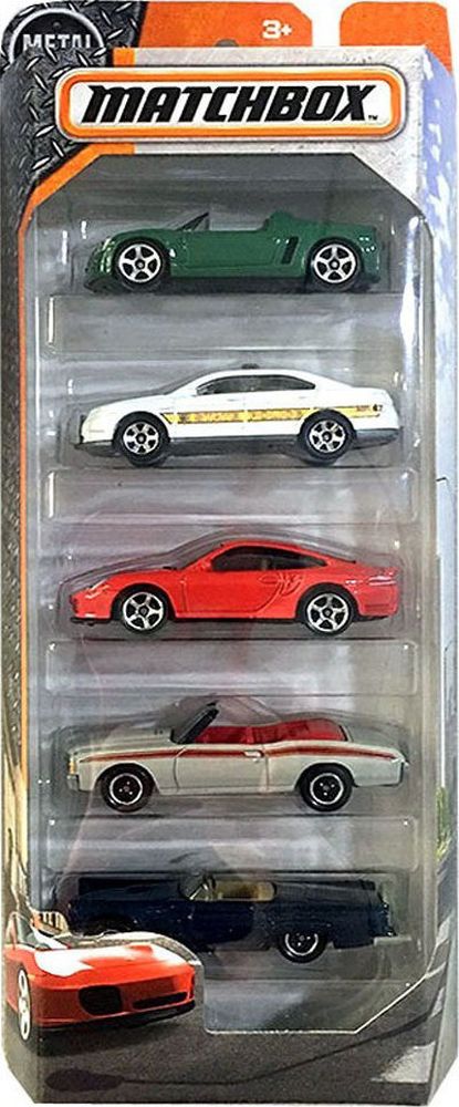 MATCHBOX VEHICLES SET OF 5 RANDOM (C1817)