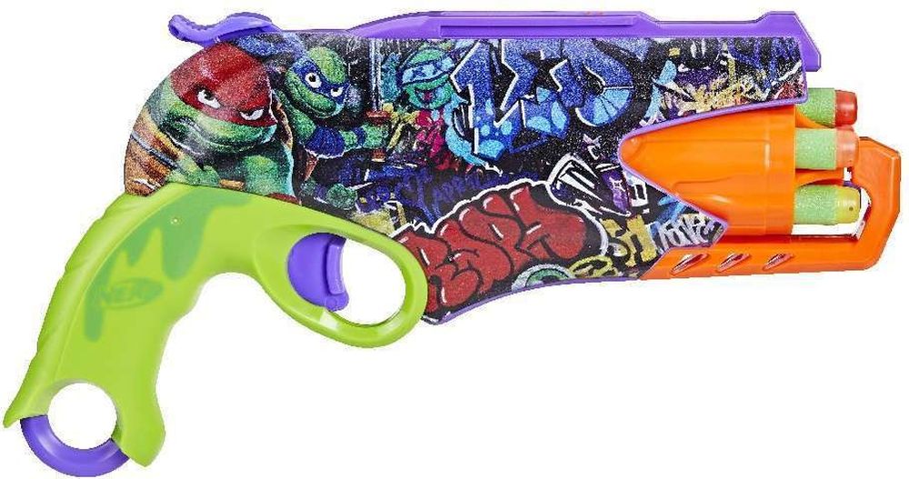 HASBRO NERF TEENAGE MUTANT NINJA TURTLES MUTANT MAYHEM BLASTER (F9972)