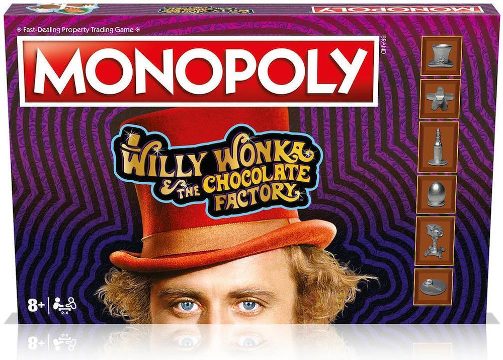 MONOPOLY WINNING MOVES WILLY WONKA AND THE CHOCOLATE FACTORY (ENGLISH LANGUAGE) WINNING MOVES