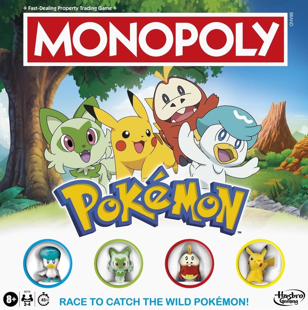 MONOPOLY HASBRO POKEMON ΕΛΛΗΝΙΚΟ (G0716) HASBRO