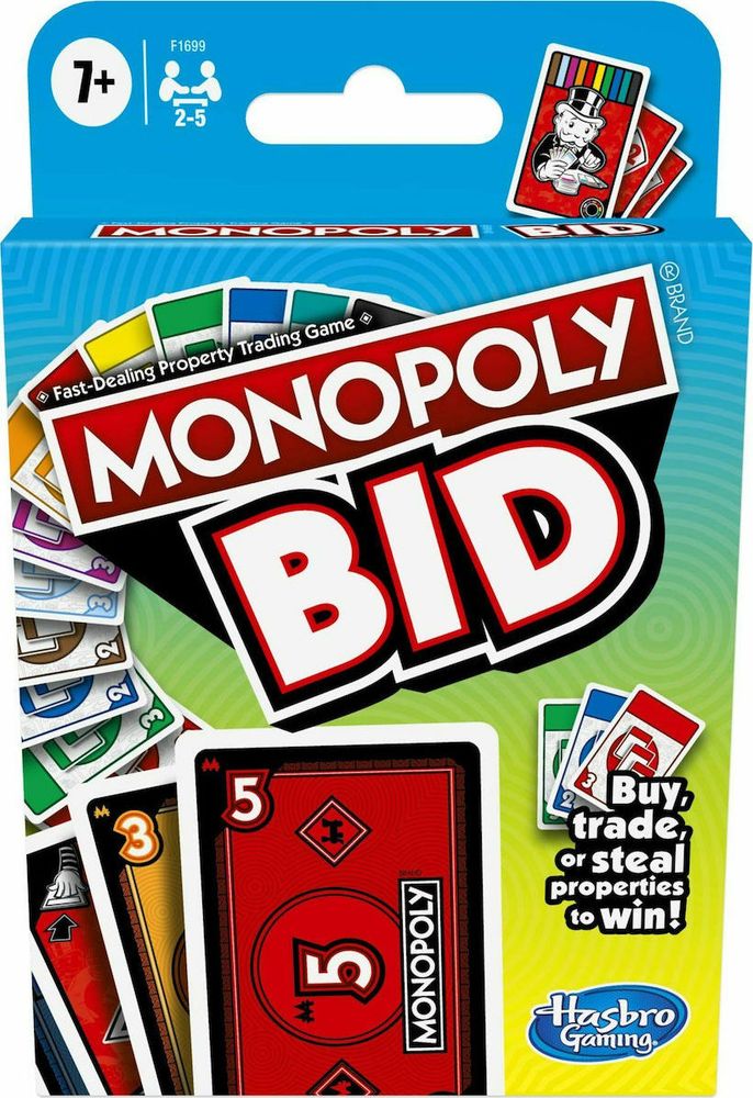 MONOPOLY HASBRO BID ΕΛΛΗΝΙΚΟ (F1699)