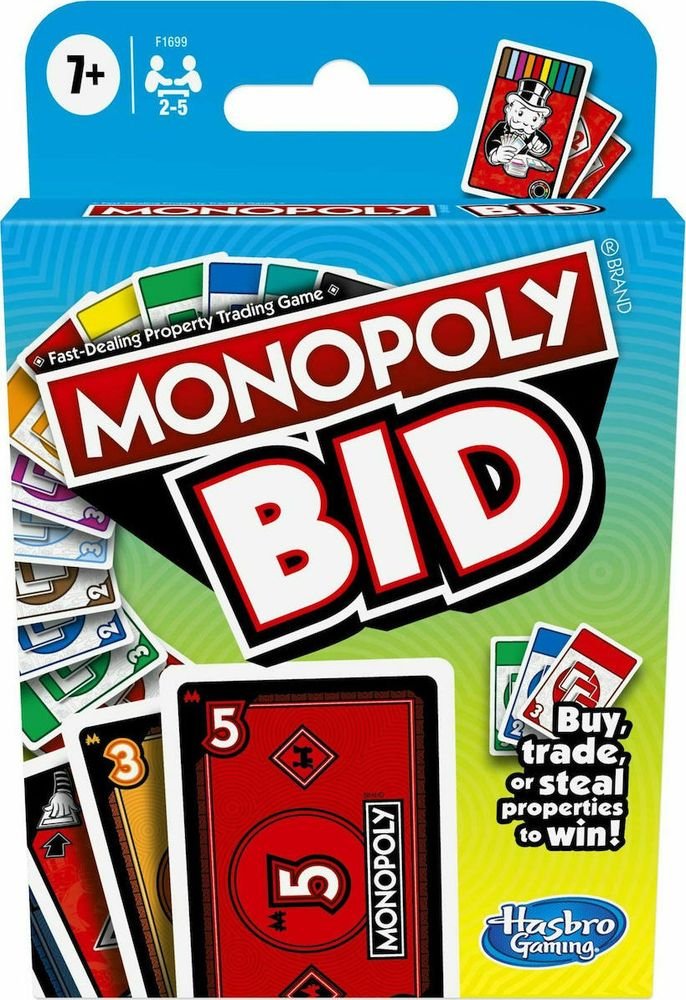 HASBRO MONOPOLY HASBRO BID ΕΛΛΗΝΙΚΟ (F1699)