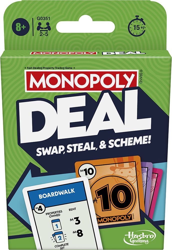 MONOPOLY HASBRO DEAL BOARD GAME (G0351) HASBRO