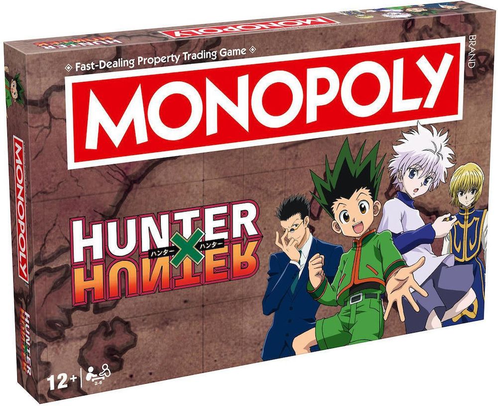 MONOPOLY WINNING MOVES HUNTER X HUNTER BOARD GAME (WM04670-EN1) WINNING MOVES