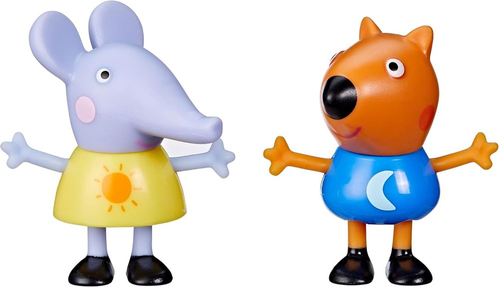 PEPPA PIG BEST FRIENDS HASBRO EMILY ELEPHANT FREDDY FOX (F7653)