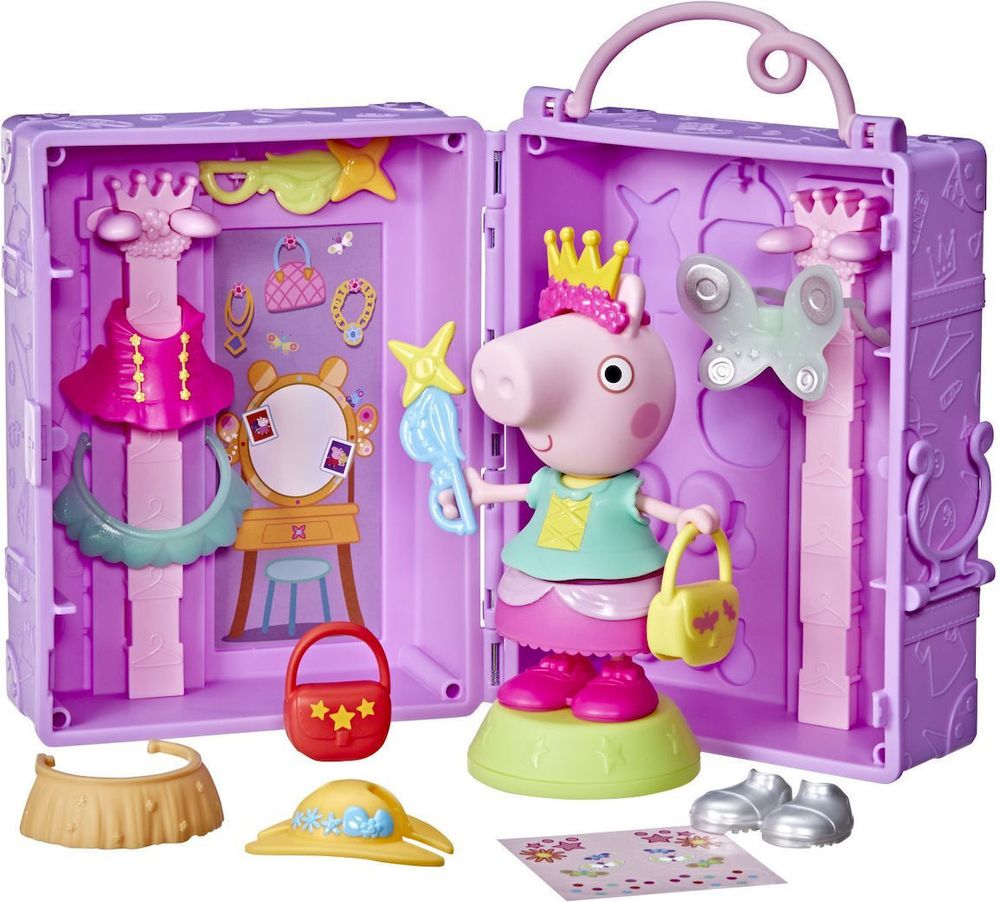 PEPPA PIG HASBRO PEPPAS DRESS UP WARDROBE PLAYSET (G1017) HASBRO