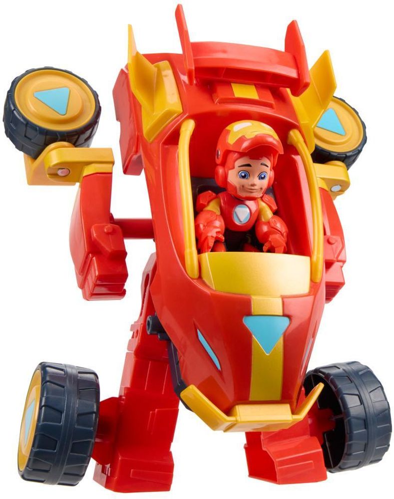 MARVEL HASBRO IRON MAN AND HIS AWESOME FRIENDS IRON MAN 2 IN 1 MECH SUIT - VEHICLE (G1474)