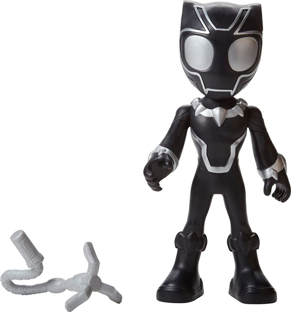 MARVEL HASBRO SPIDEY AND HIS AMAZING FRIENDS - BLACK PANTHER HERO FIGURE (F7260)