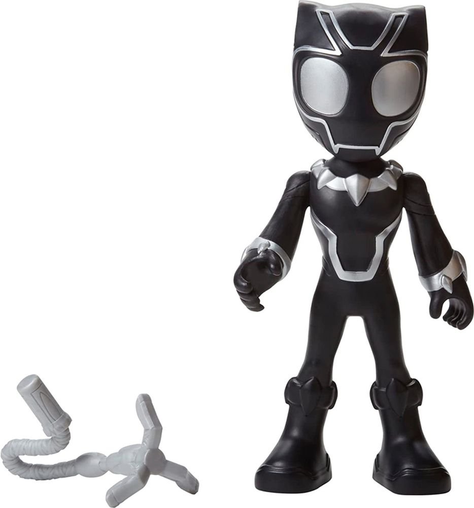 MARVEL HASBRO SPIDEY AND HIS AMAZING FRIENDS - BLACK PANTHER HERO FIGURE (F7260)